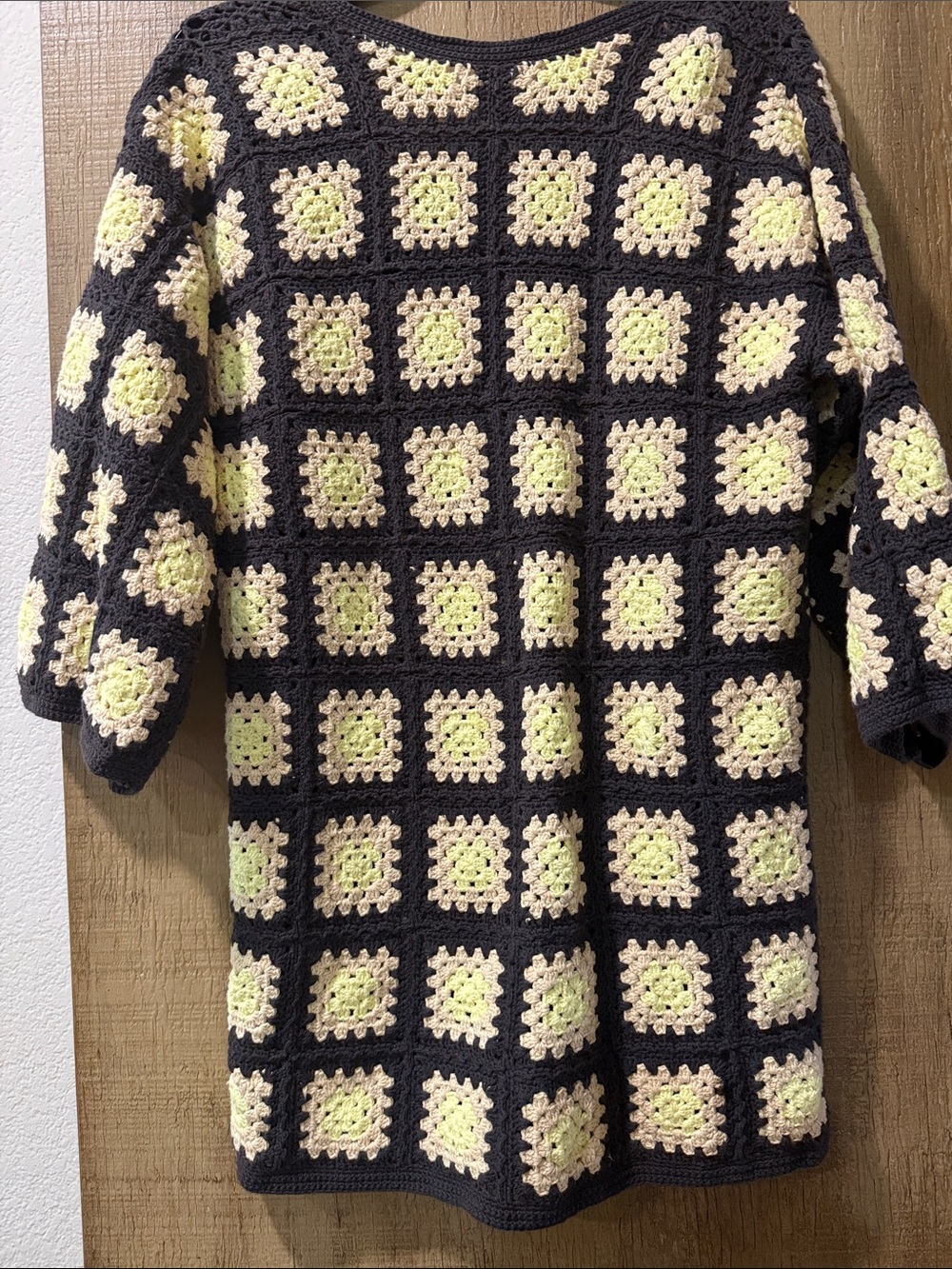 Zara Crochet Knit Dress - Picture 4 of 4